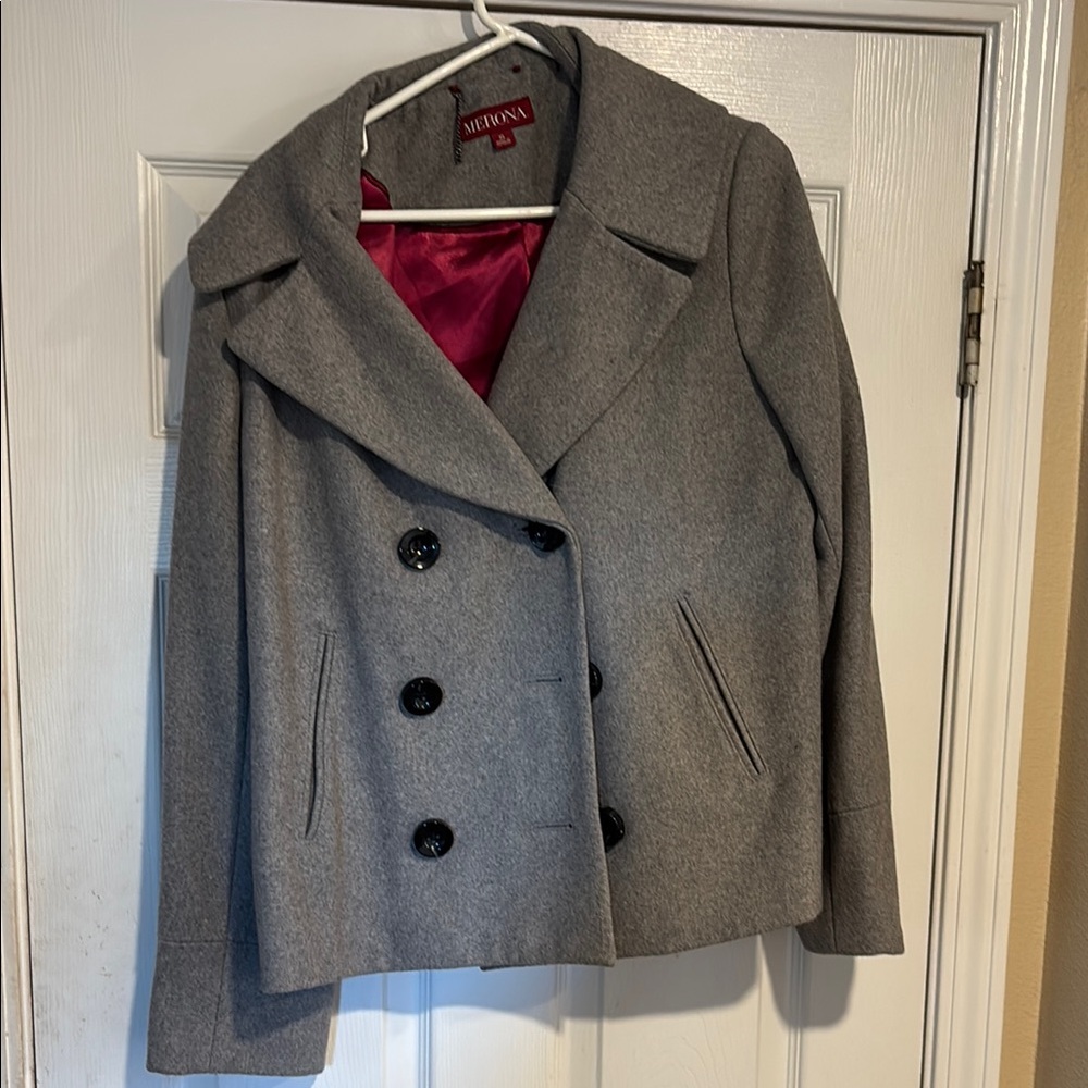 Milano Grey Women's Peacoat